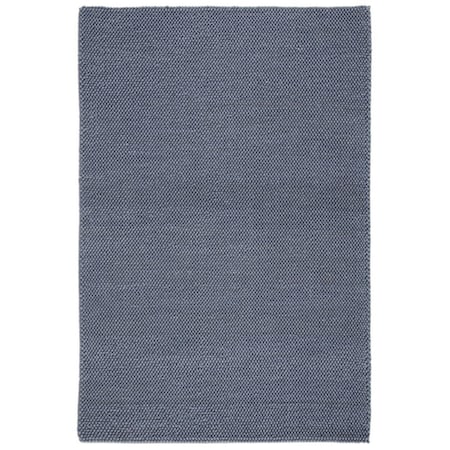 Safavieh 3 x 5 ft. Natural Contemporary Hand Woven Rectangle Rug, Dark Grey NAT425H-3